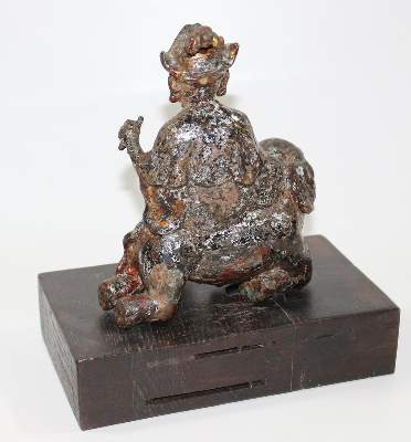 Bild Nr.2: 121-1550 Buddha auf Elefant sitzend.: (Asiatika)