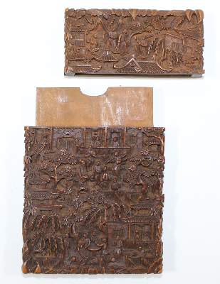 Bild Nr.2: 121-1554 Visitenkarten-Etui: (Asiatika, China)
