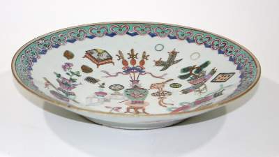 Bild Nr.12: 121-1559 China Platte: (Asiatika)