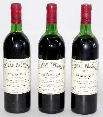 Bild Nr.1: 121-1606 Chateau Preuillac 1985 & Chateau Calon, 1989.: (Getränke, Wein)