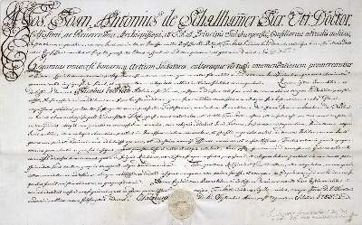 Bild Nr.1: 121-161 Zeugnis: (Handschriften, Österreich)