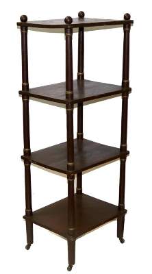 Bild Nr.1: 121-1623 Bücherregal um 1890.: (Möbel, Büchermöbel)
