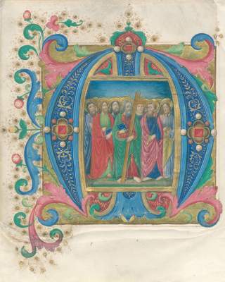 Bild Nr.1: 121-164 Schmuckinitiale M: (Handschriften)