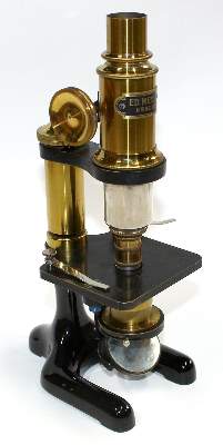 Bild Nr.10: 121-1640 Eduard Messter Mikroskop: (Optik, Mikroskope)