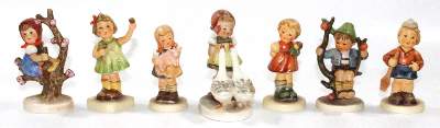 Bild Nr.5: 121-1655 Hummelfiguren: (Porzellan u. Keramik)