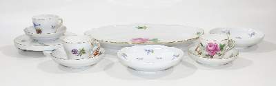 Bild Nr.2: 121-1667 Meissen 11 tlg. Slg.: (Porzellan u. Keramik, Meissen)