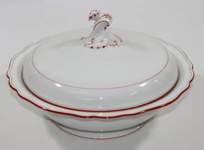 Bild Nr.3: 121-1669 Meissen Koralle 97.-tlg.: (Porzellan u. Keramik, Meissen)
