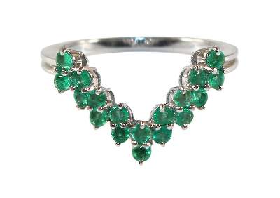 Bild Nr.1: 121-1706 Diamantring 750 WG.: (Schmuck, DRC Pforzheim)