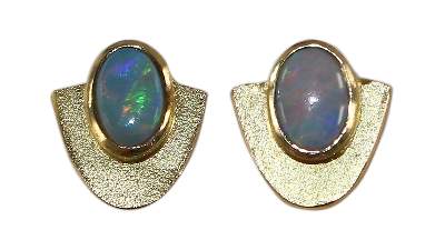 Bild Nr.2: 121-1717 Opal-Ensemble 750 GG: (Schmuck)