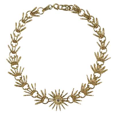Bild Nr.1: 121-1721 Karl Herion Designcollier: (Schmuck, Pforzheim)