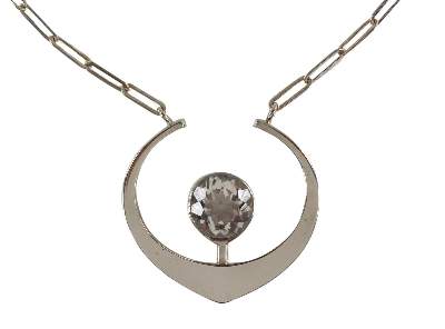 Bild Nr.1: 121-1722 Karl Herion Designcollier: (Schmuck, Pforzheim)