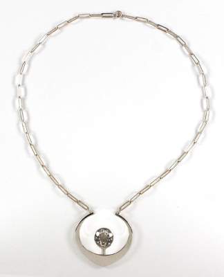 Bild Nr.2: 121-1722 Karl Herion Designcollier: (Schmuck, Pforzheim)