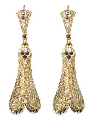 Bild Nr.1: 121-1727 Ohrhänger Theodor Fahrner: (Schmuck, Pforzheim, Theodor Fahrner)