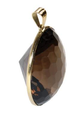 Bild Nr.2: 121-1728 Rauchquarz Anhänger.: (Schmuck)