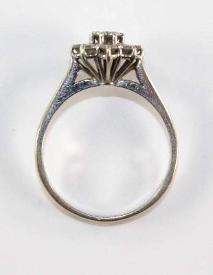 Bild Nr.2: 121-1731 Brillantring 750 WG: (Schmuck, Ringe)
