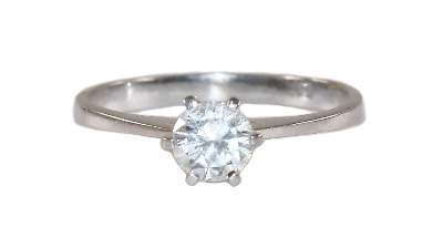 Bild Nr.1: 121-1732 Brillantsolitär: (Schmuck, Ringe)