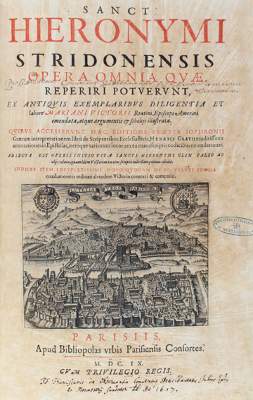 Bild Nr.1: 121-176 Hieronymus,S.E.: (Alte Drucke, Handschriften und Theologie)