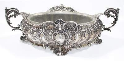 Bild Nr.2: 121-1762 Prächtige Silber-Jardiniere Wien: (Silber)