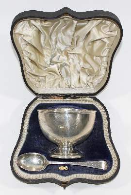 Bild Nr.1: 121-1766 Sheffield Taufset: (Silber)