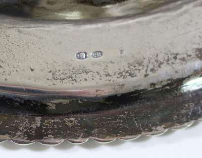 Bild Nr.4: 121-1768 Silberteller 19.Jh.: (Silber)