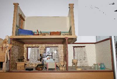 Bild Nr.21: 121-1816 Riesige Sammlung Puppenstuben u.: (Spielzeug, Puppenstuben)