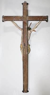 Bild Nr.2: 121-1863 Christus Wandkreuz: (Volkskunst, Religiöse Volkskunst)