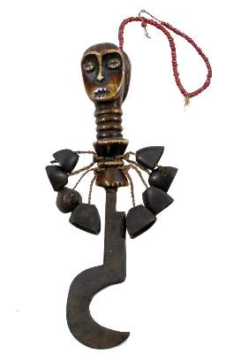 Bild Nr.1: 121-1877 Altes Ritual Sichelmesser: (Waffen)