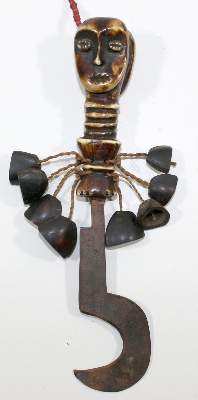 Bild Nr.2: 121-1877 Altes Ritual Sichelmesser: (Waffen)