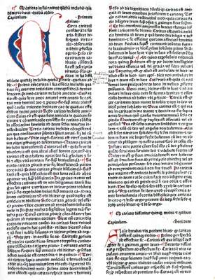 Bild Nr.1: 121-190 Rainerius de Pisis.: (Inkunabeln)