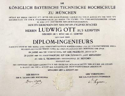 Bild Nr.2: 121-1925 Augsburg.: (Studentika und Hochschulen)