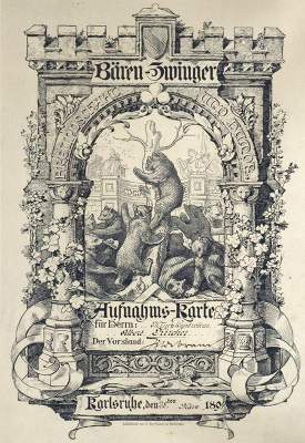 Bild Nr.1: 121-2072 Bärenzwinger.: (Deutschland, Karlsruhe)