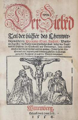 Bild Nr.20: 121-212 Luther,M.: (Alte Drucke, Handschriften und Theologie)