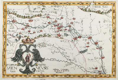 Bild Nr.1: 121-2258 Provincia Austrice Viennensis Cum Confinys.: (Ausland, Österreich)