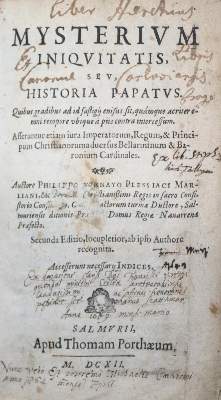 Bild Nr.1: 121-226 Mornay du Plessis,P.de.: (Alte Drucke, Handschriften und Theologie)
