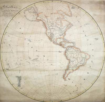 Bild Nr.7: 121-2301 Weltkarte.: (Ausland, Weltkarten)