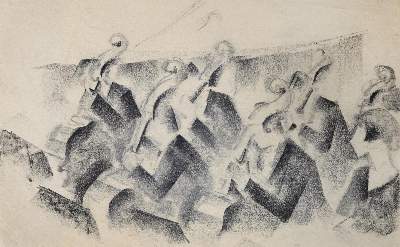 Bild Nr.1: 121-2410 Mangold, Burkhard: (Künstlergraphik)