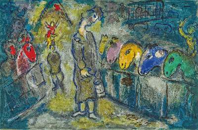 Bild Nr.1: 121-2437 Chagall, Marc.: (Künstlergraphik)