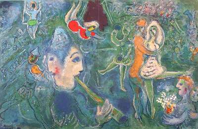 Bild Nr.1: 121-2444 Chagall, Marc.: (Künstlergraphik)