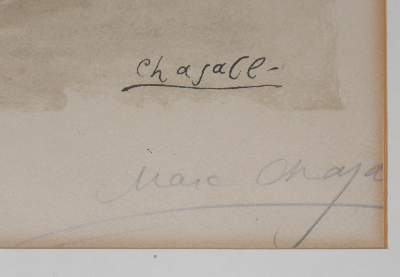 Bild Nr.2: 121-2457 Chagall, Marc: (Künstlergraphik)