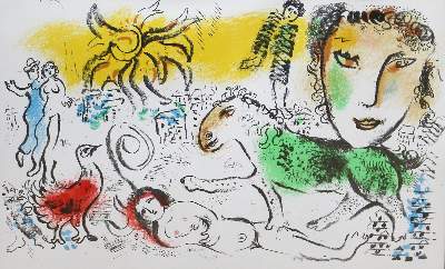 Bild Nr.3: 121-2458 Chagall, Marc: (Künstlergraphik)