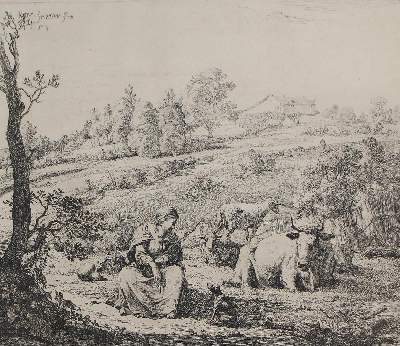 Bild Nr.3: 121-2510 Dujardin, Karel: (Künstlergraphik)