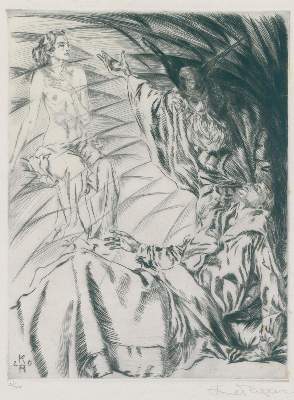 Bild Nr.1: 121-2542 Ritter, Karl: (Künstlergraphik, Erotika - Galantes)