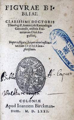 Bild Nr.1: 121-255 Rampegollis,A.de.: (Alte Drucke, Handschriften und Theologie)