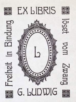 Bild Nr.1: 121-2557 Exlibris.: (Künstlergraphik, Exlibris)