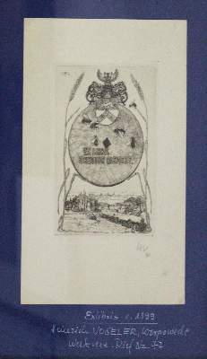 Bild Nr.1: 121-2565 Vogeler, Heinrich: (Künstlergraphik, Exlibris)