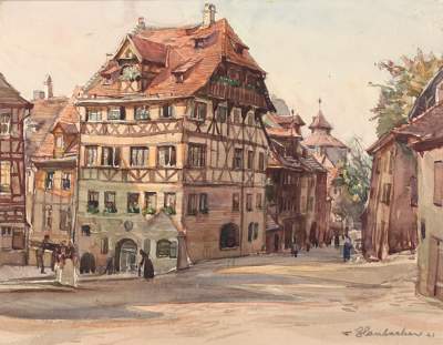 Bild Nr.1: 121-2651 Glaubacker,Franz: (Künstlergraphik)