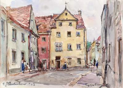 Bild Nr.1: 121-2659 Glaubacker,Franz: (Künstlergraphik)