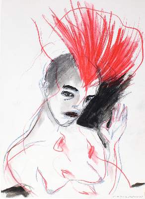 Bild Nr.1: 121-2689 Hampel, Angela: (Künstlergraphik)