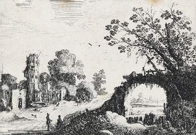 Bild Nr.1: 121-2745 Jacques Fouquières: (Künstlergraphik)
