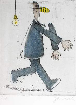 Bild Nr.3: 121-2747 Janosch (d.i. Horst Eckert,: (Künstlergraphik)